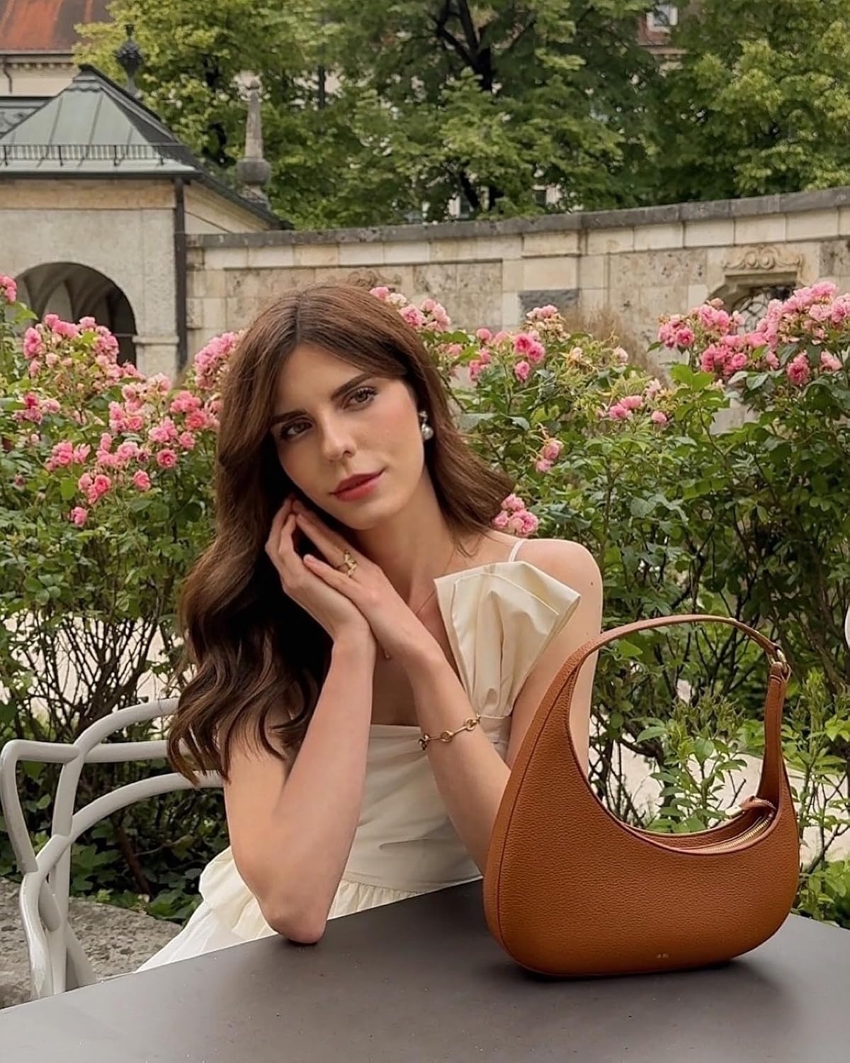 image:imageJW PEI Womens Harlee Shoulder BagBrown