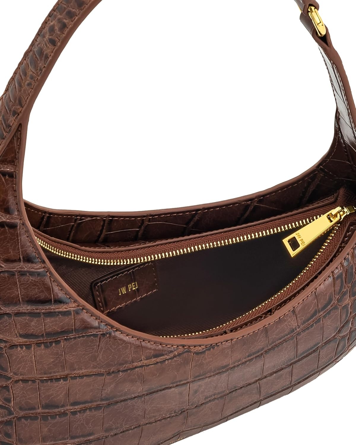image:imageJW PEI Womens Harlee Shoulder BagBrown Croc