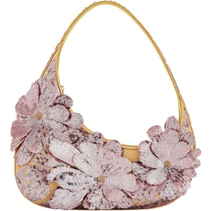 JW PEI Women’s Harlee Shoulder Bag(Sequin Pink)