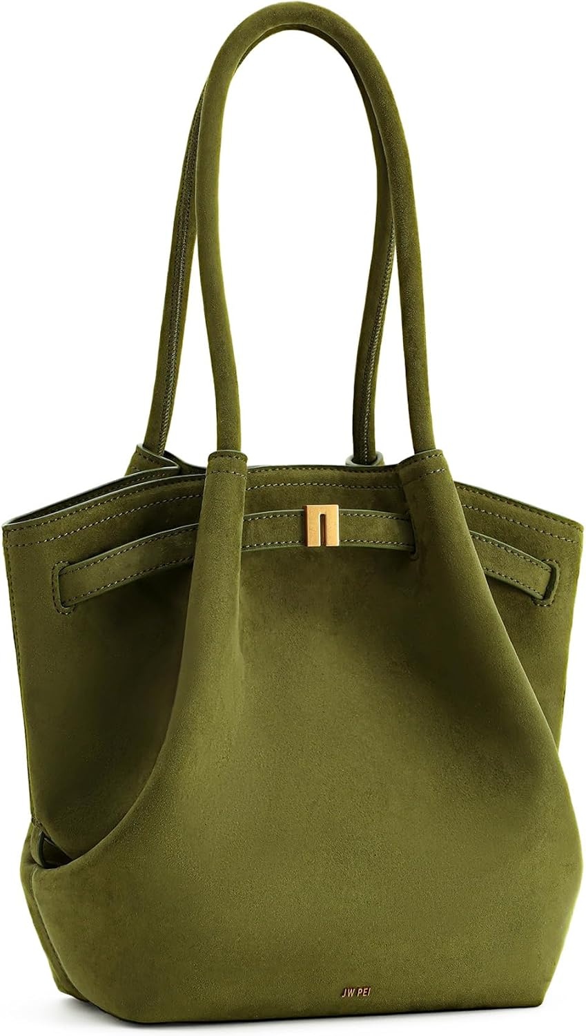 image:imageJW PEI Womens Hana Column Tote BagOlive Green