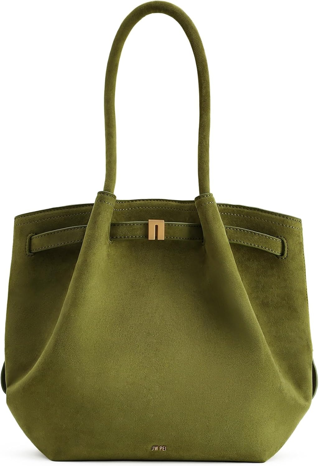 image:imageJW PEI Womens Hana Column Tote BagOlive Green