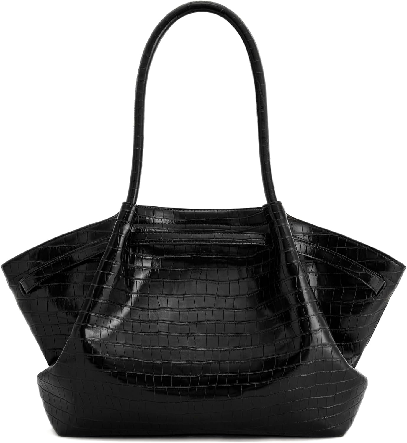 image:imageJW PEI Womens Hana Large Tote BagBlack Croc