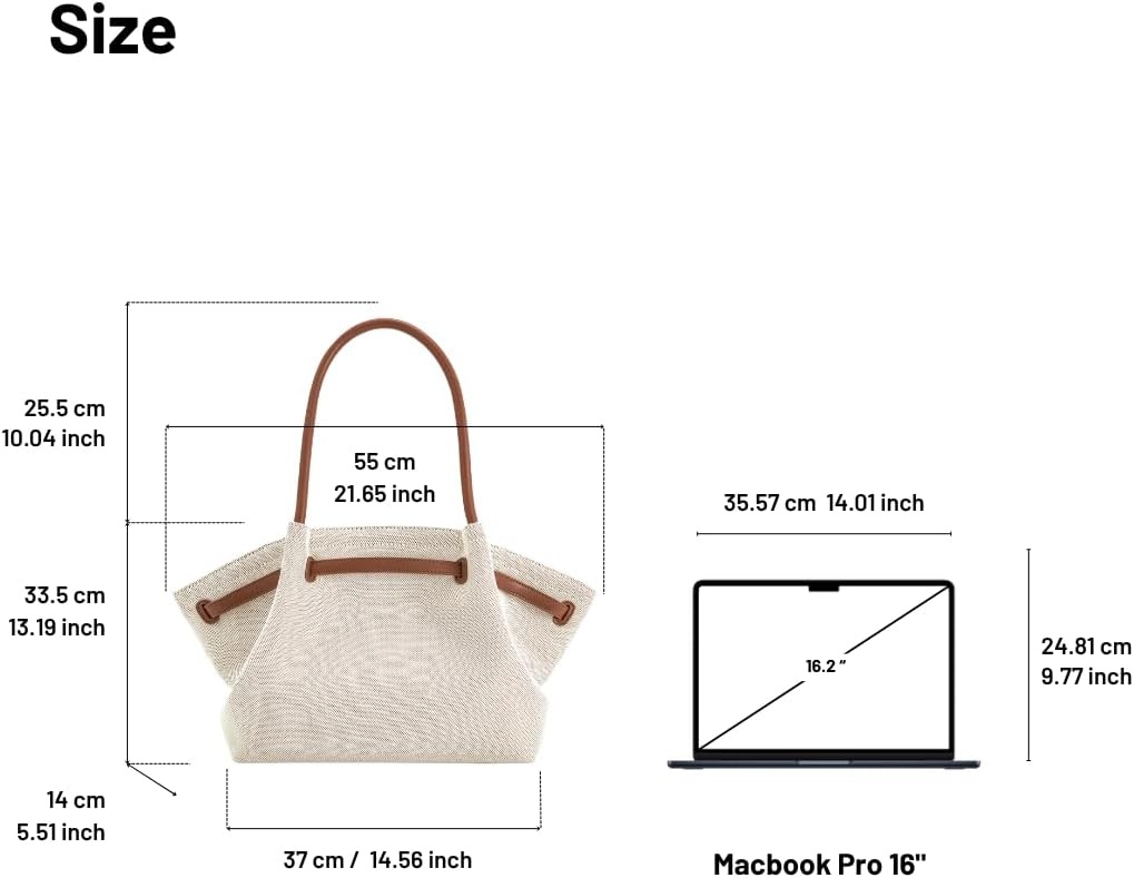 image:imageJW PEI Womens Hana Large Tote BagBrown Canvas