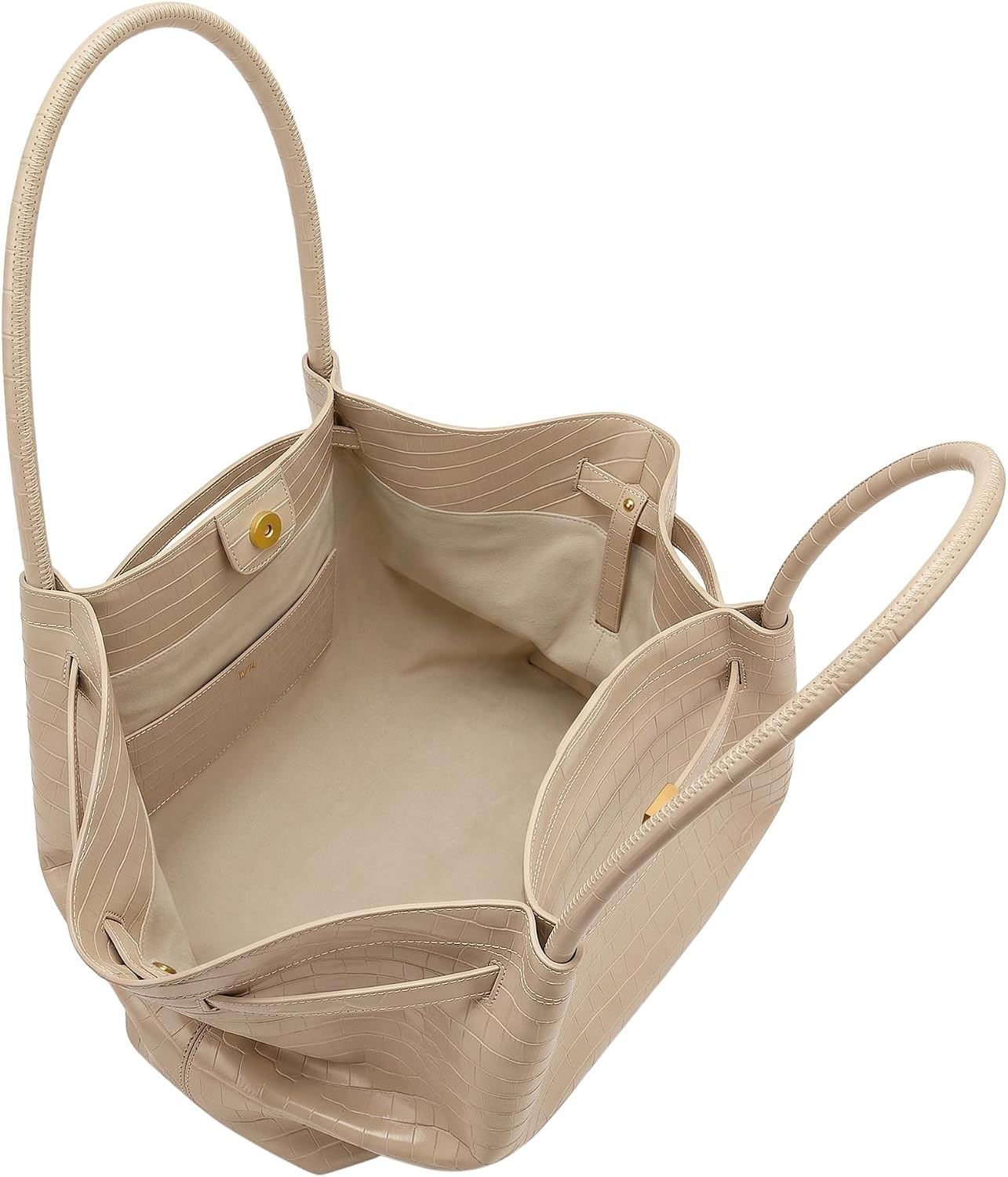 image:imageJW PEI Womens Hana Large Tote BagElephant Grey Croc