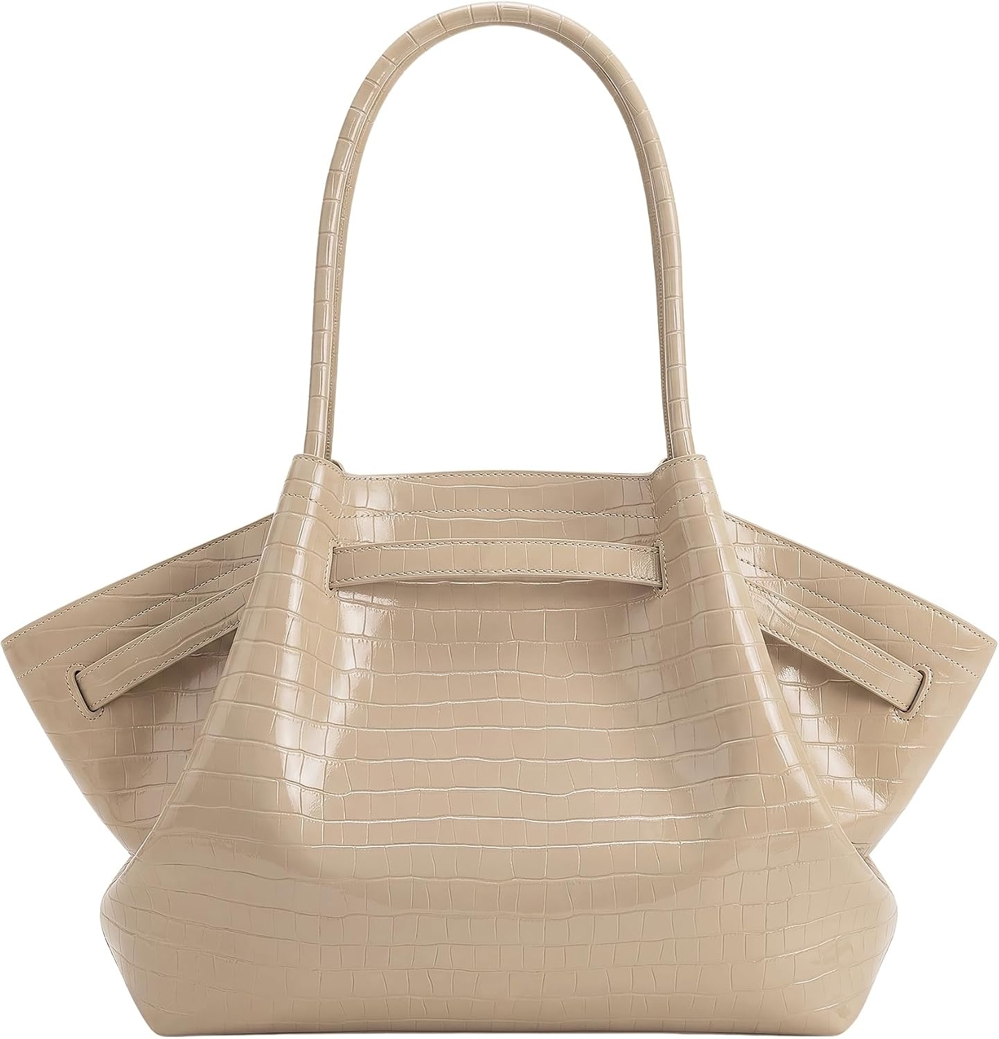 image:imageJW PEI Womens Hana Large Tote BagElephant Grey Croc