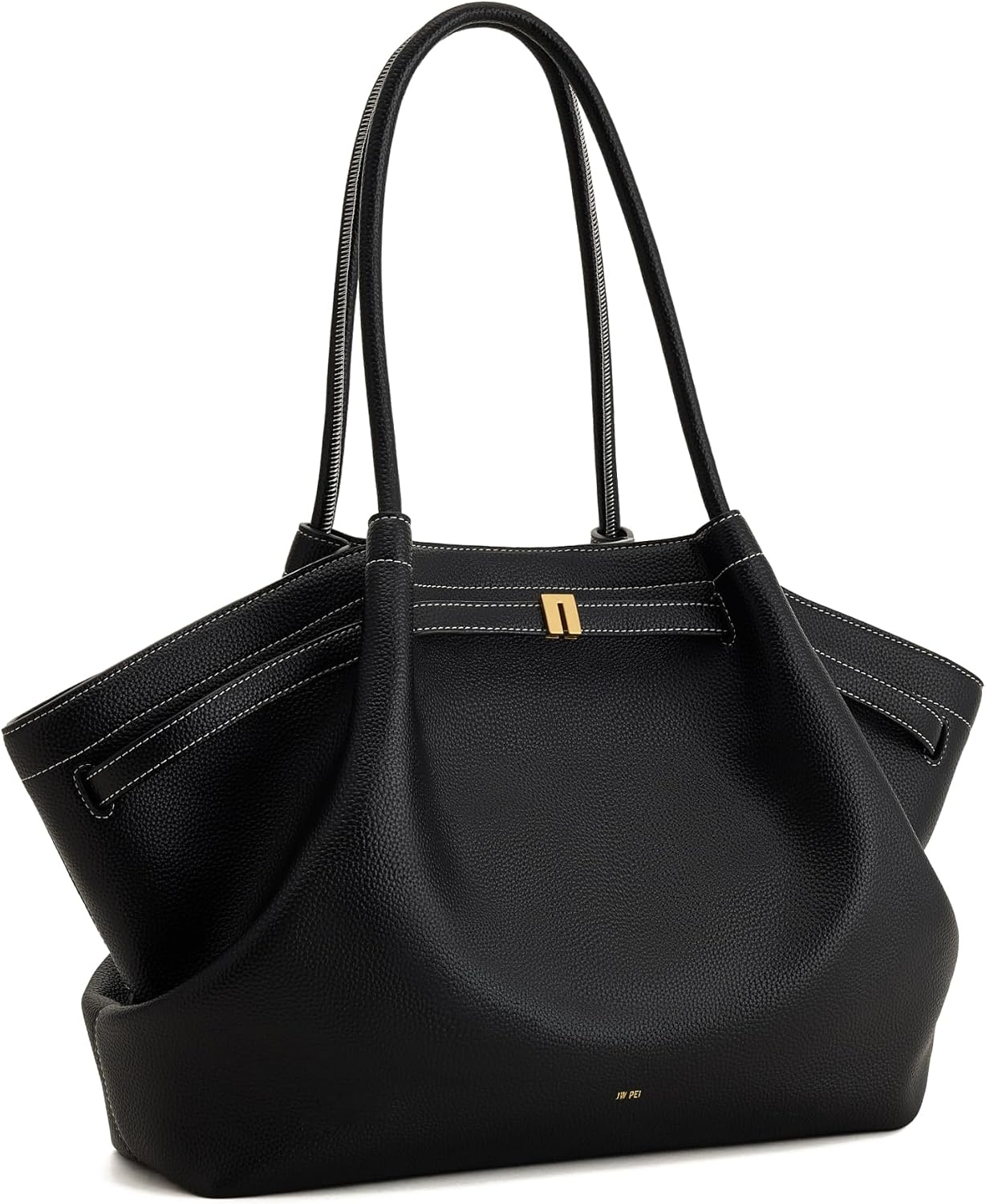 image:imageJW PEI Womens Hana Large Tote BagSolid Black