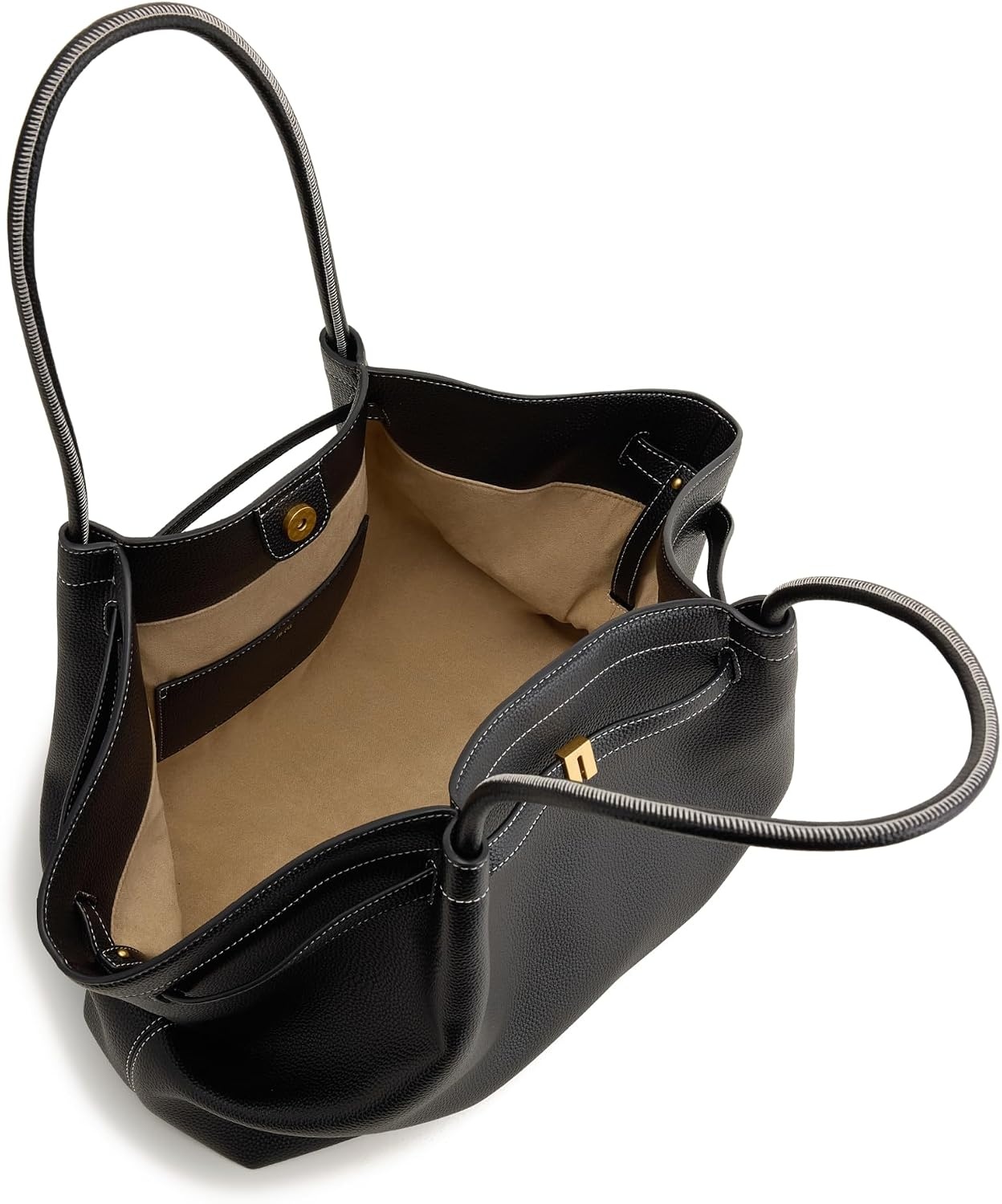 image:imageJW PEI Womens Hana Large Tote BagSolid Black
