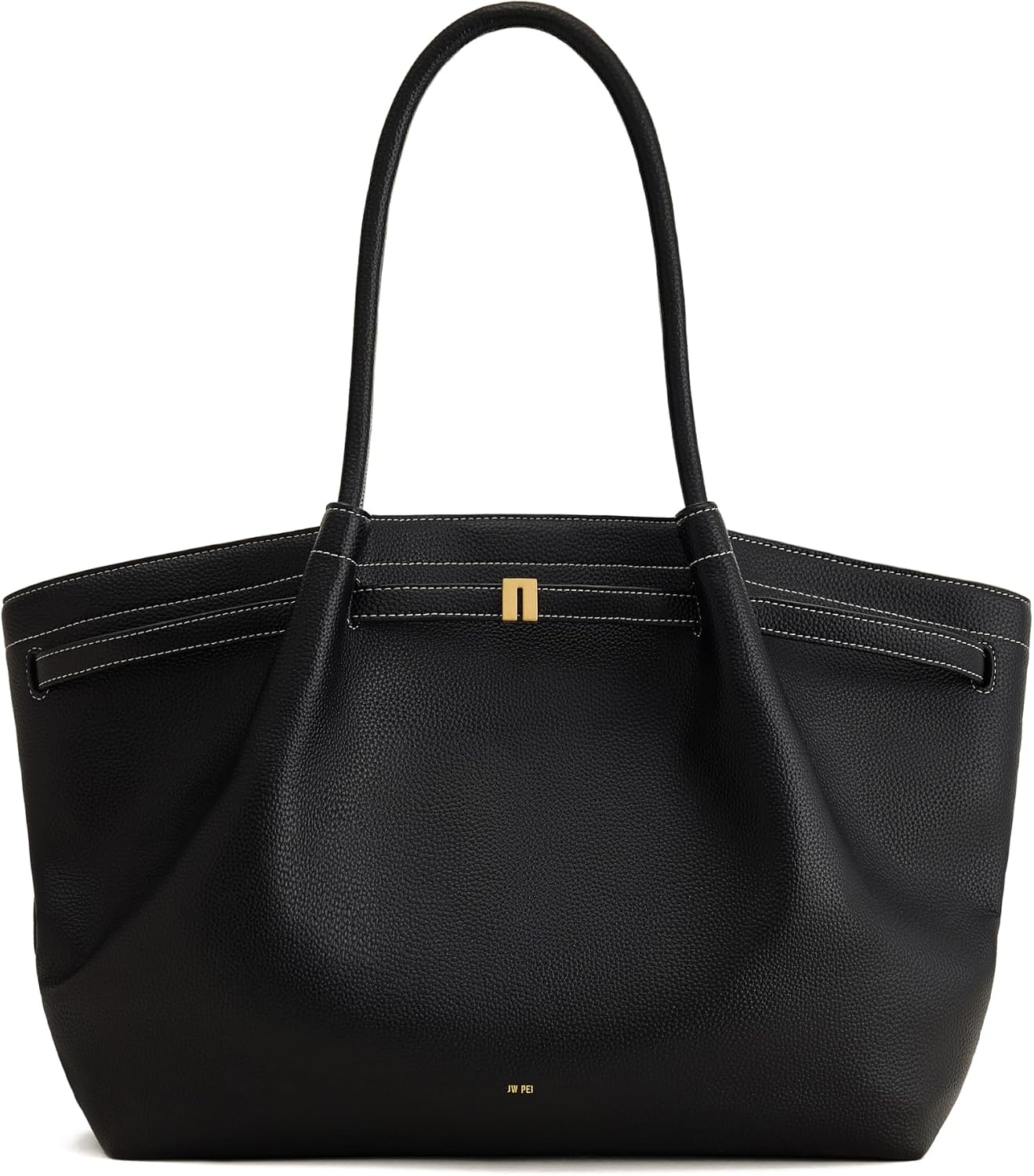 image:imageJW PEI Womens Hana Large Tote BagSolid Black