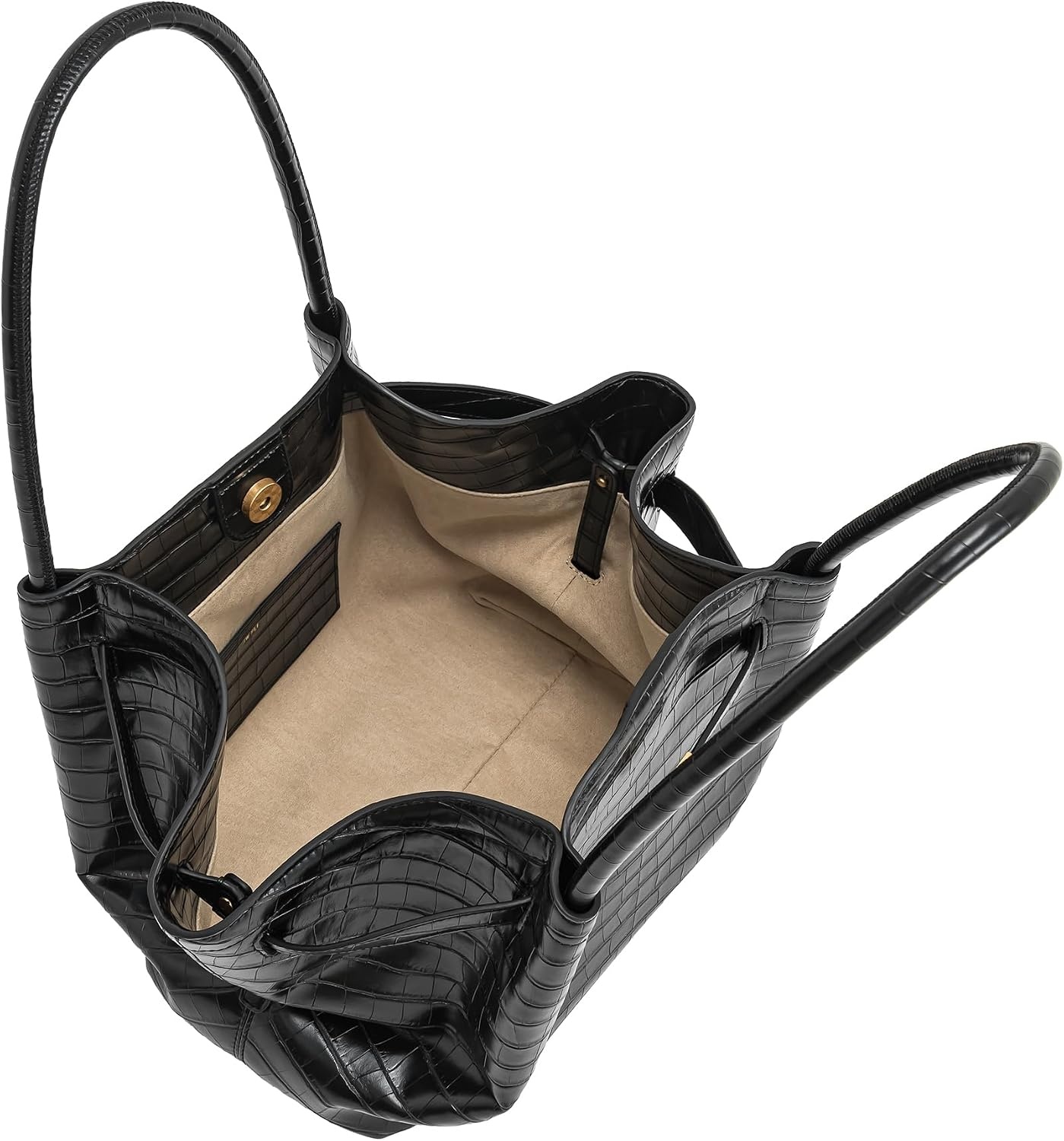 image:imageJW PEI Womens Hana Medium Tote BagBlack Croc