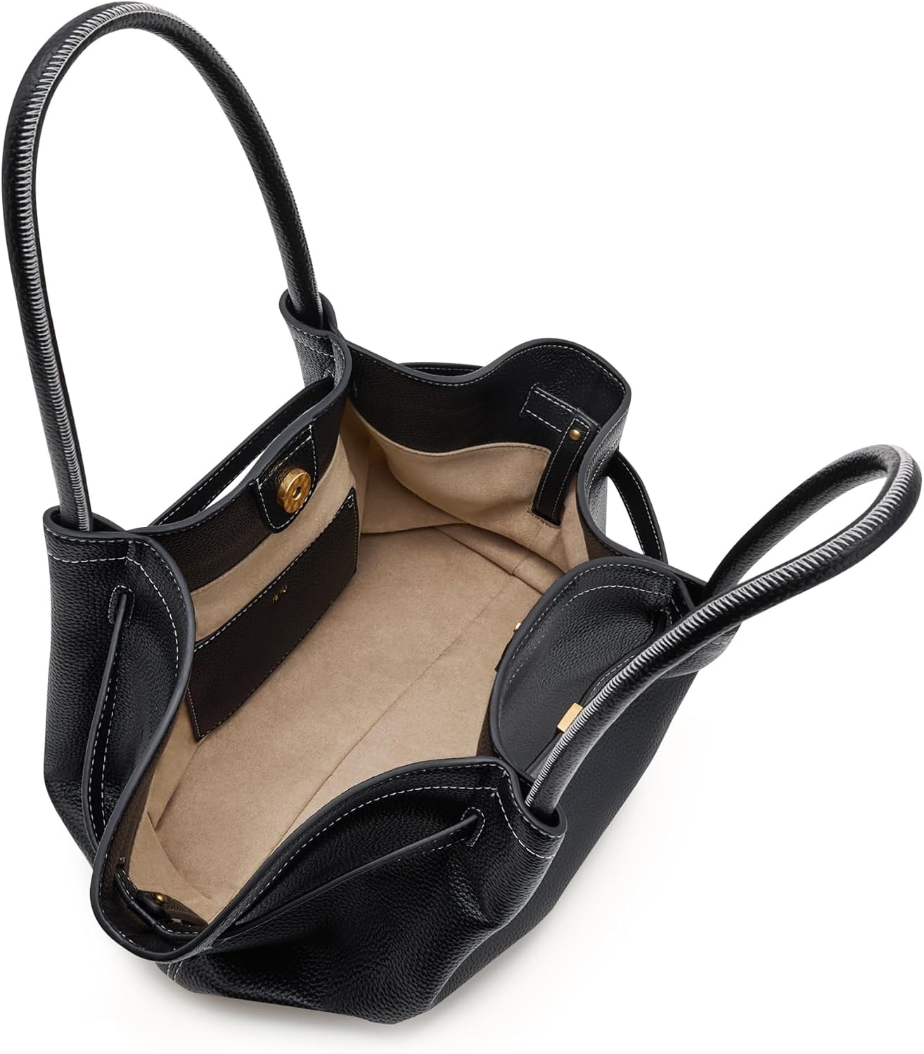 image:imageJW PEI Womens Hana Medium Tote BagBlack Vegan Leather