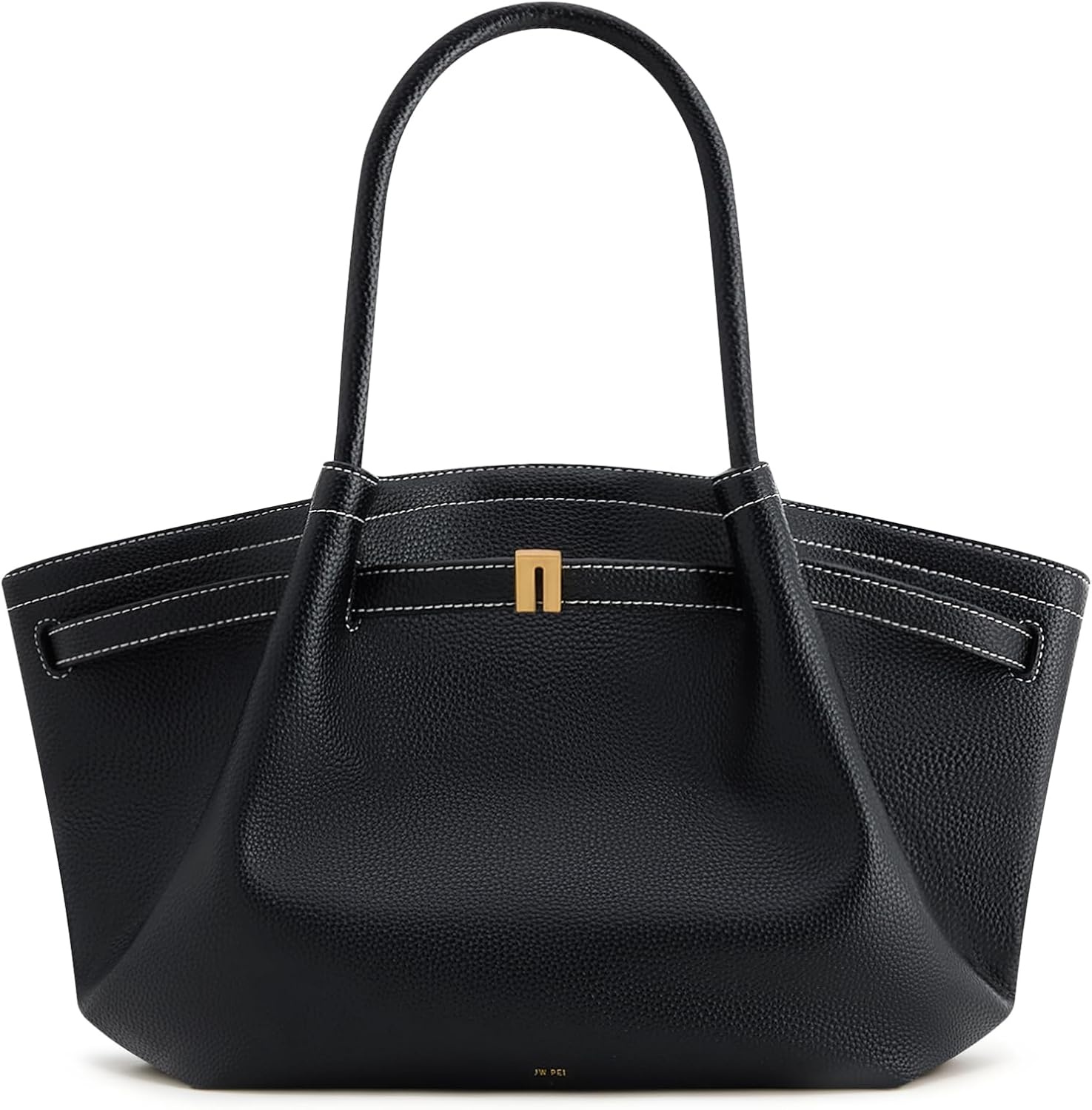 image:imageJW PEI Womens Hana Medium Tote BagBlack Vegan Leather