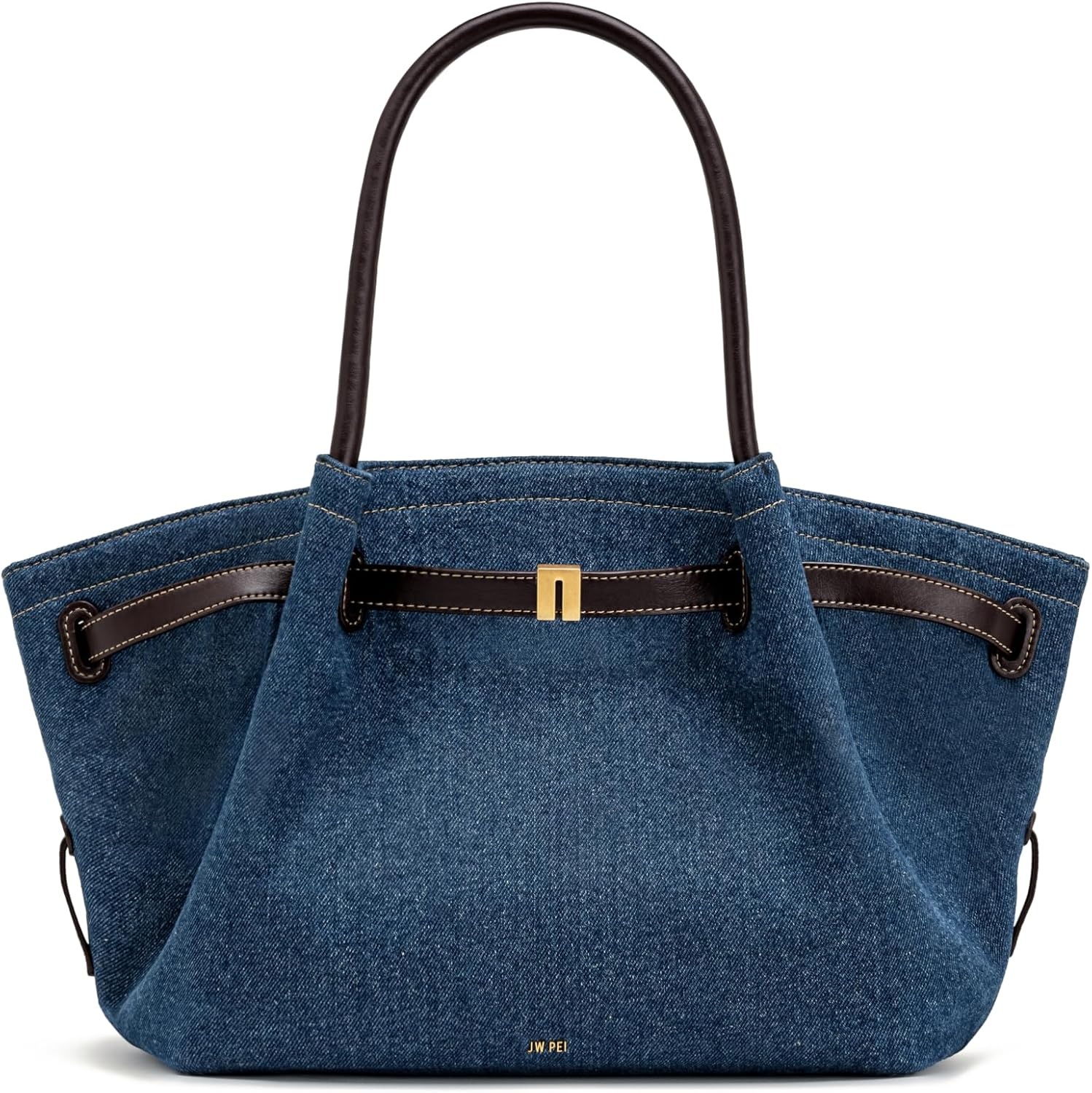 image:imageJW PEI Womens Hana Medium Tote BagBlue Denim
