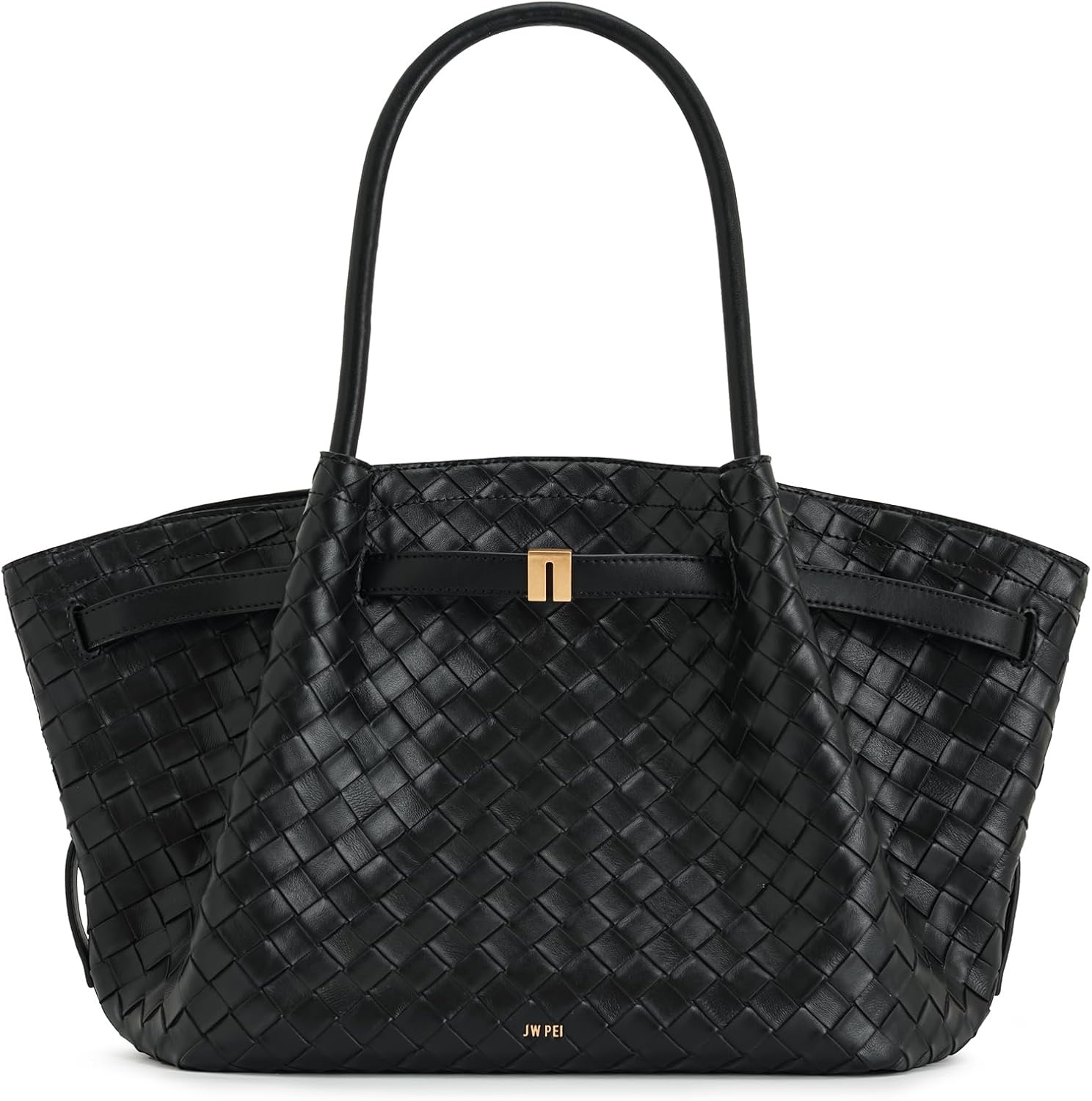 image:imageJW PEI Womens Hana Medium Tote BagBraided Black