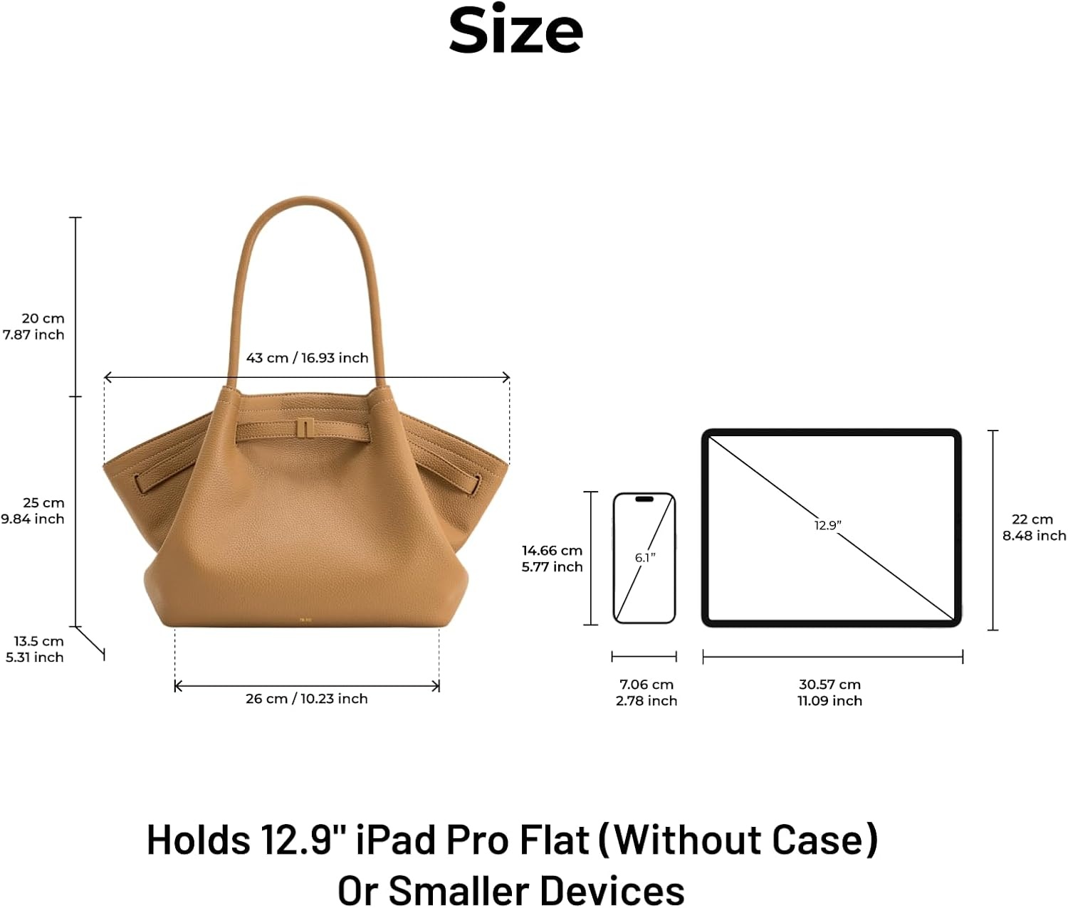 image:imageJW PEI Womens Hana Medium Tote BagLatte Color