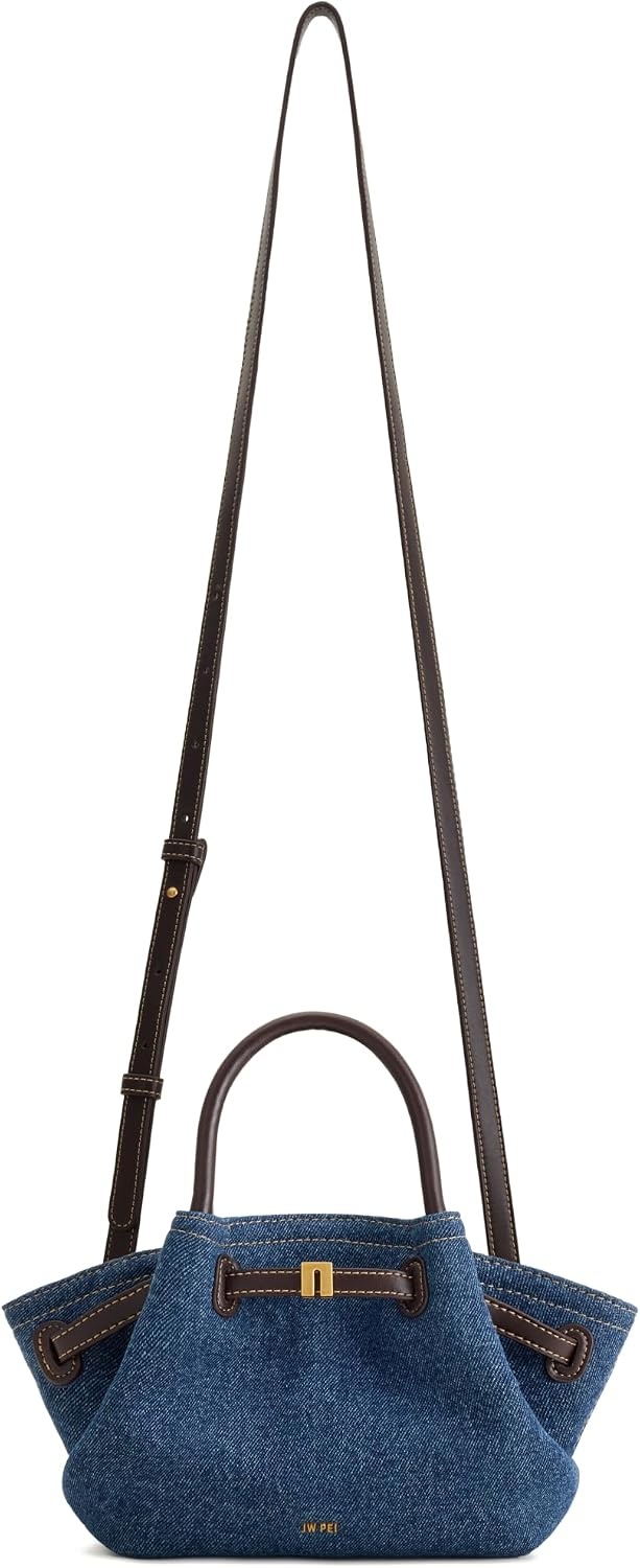 image:imageJW PEI Womens Hana Mini Tote BagBlue Denim
