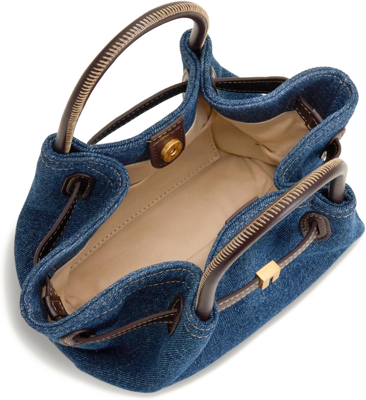 image:imageJW PEI Womens Hana Mini Tote BagBlue Denim