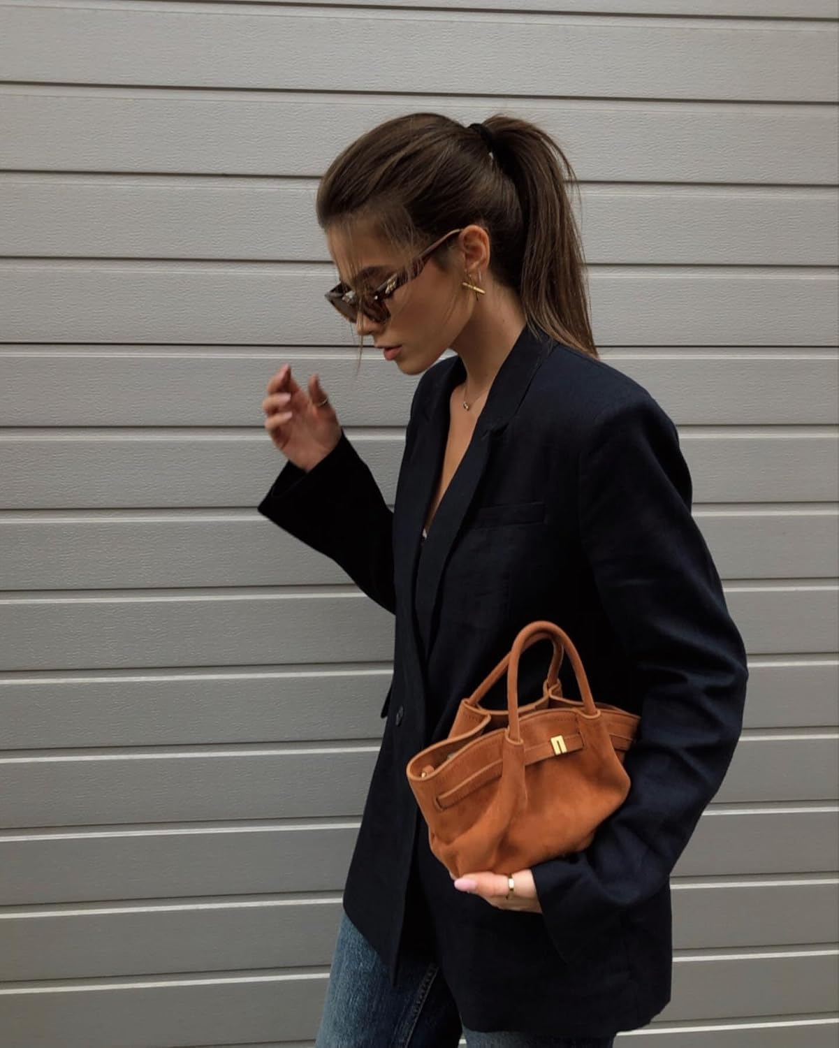 image:imageJW PEI Womens Hana Mini Tote BagBrown