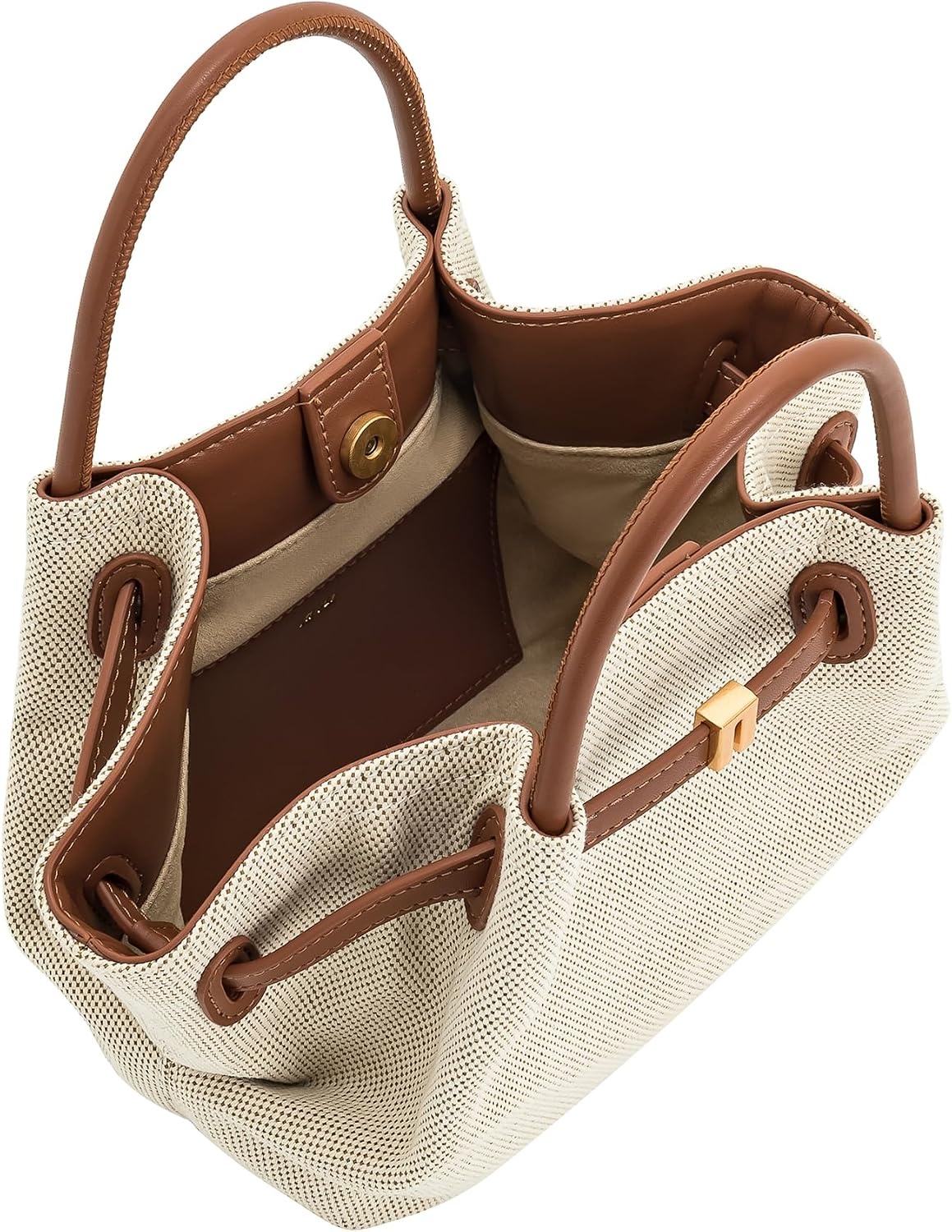 image:imageJW PEI Womens Hana Mini Tote BagBrown Canvas