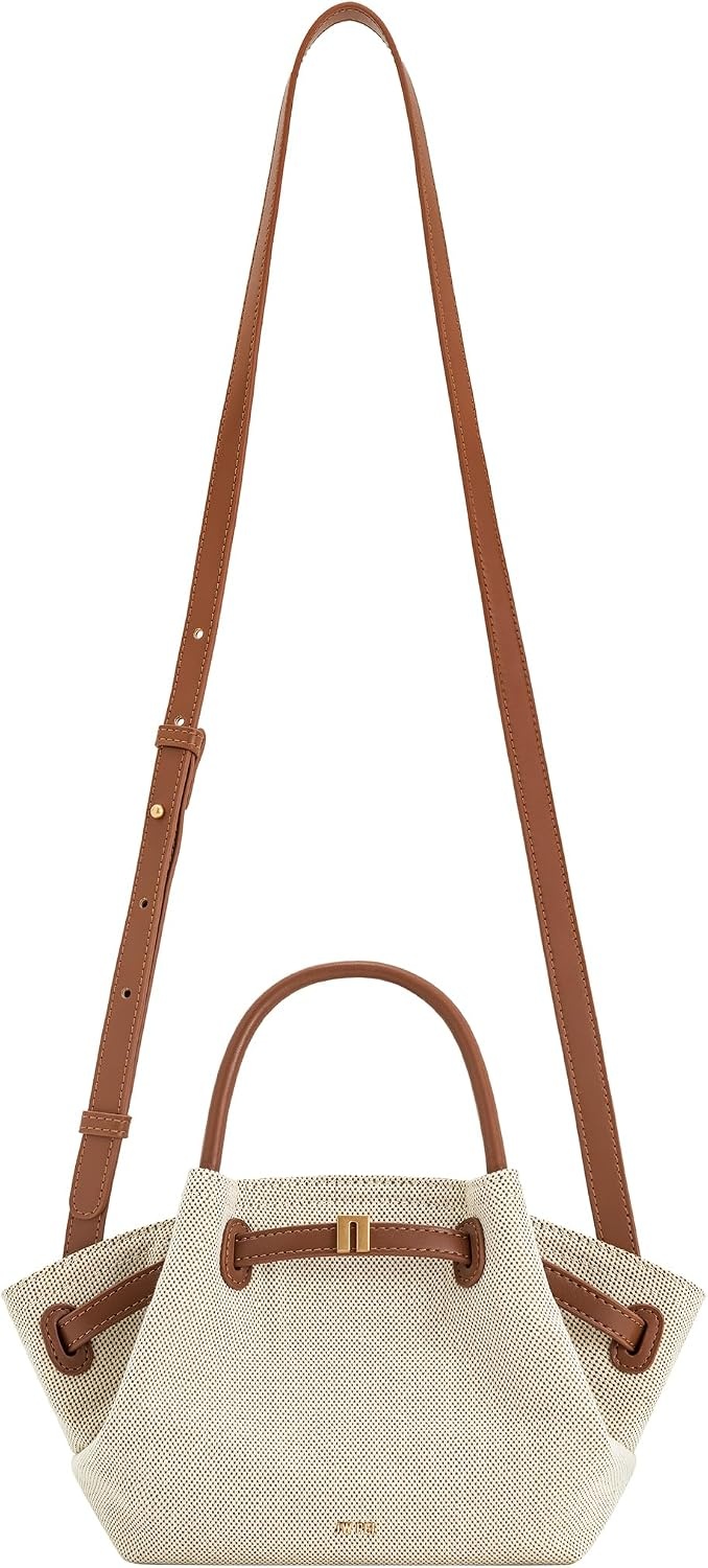 image:imageJW PEI Womens Hana Mini Tote BagBrown Canvas