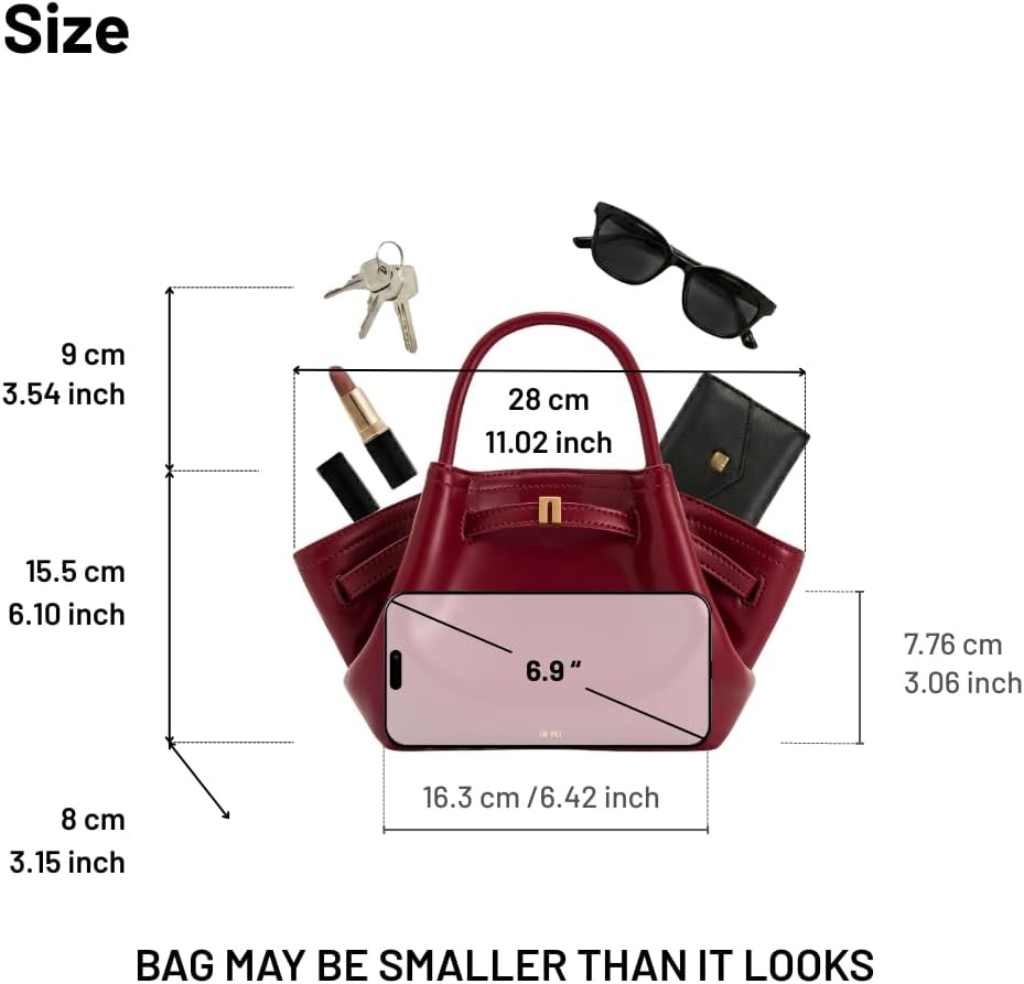 image:imageJW PEI Womens Hana Mini Tote BagClaret