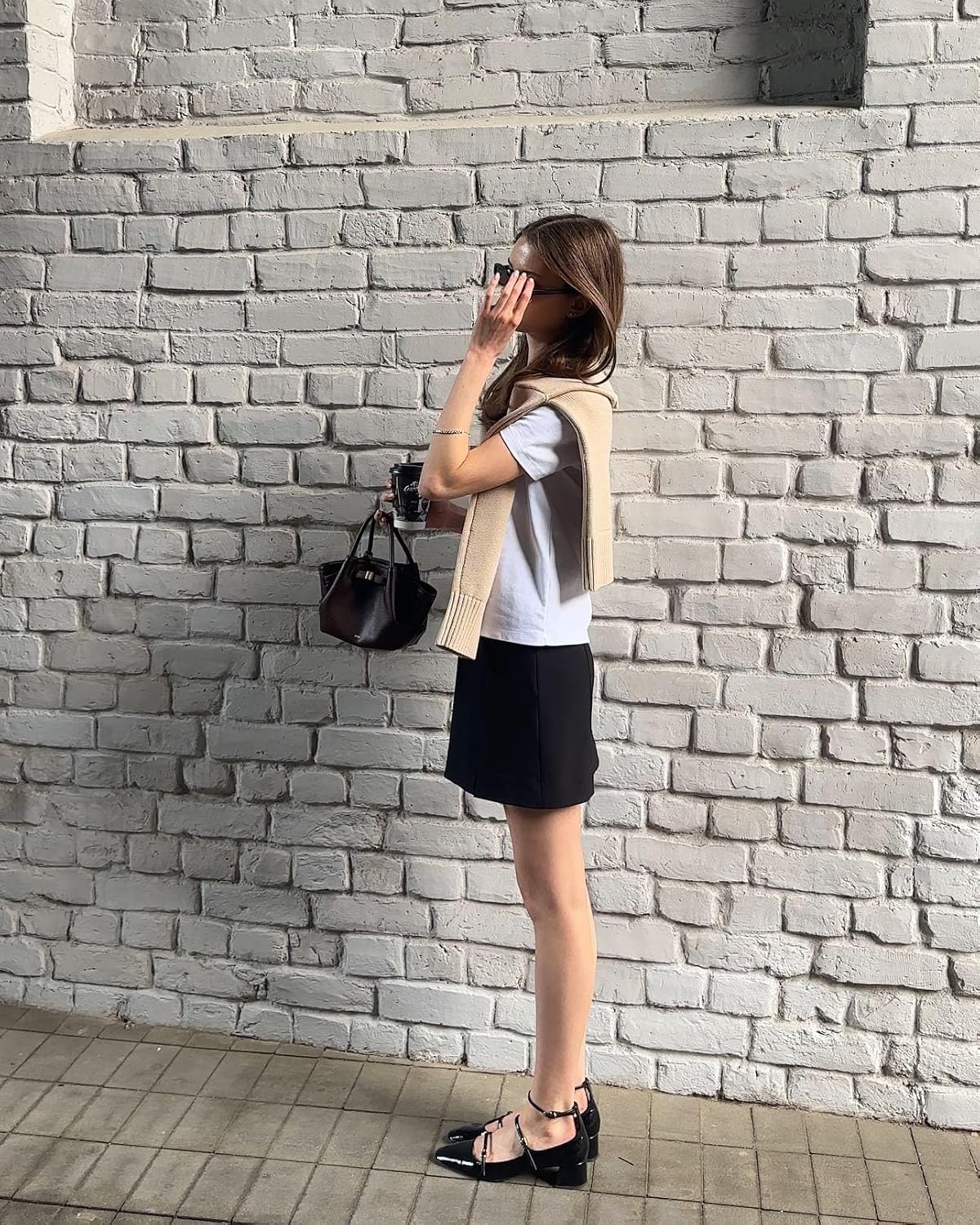 image:imageJW PEI Womens Hana Mini Tote BagDark Brown