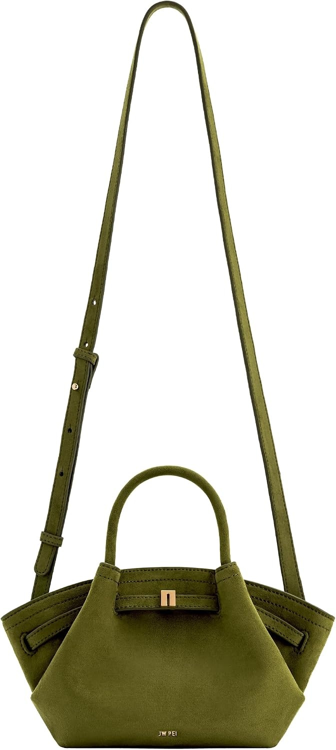 image:imageJW PEI Womens Hana Mini Tote BagDark Olive