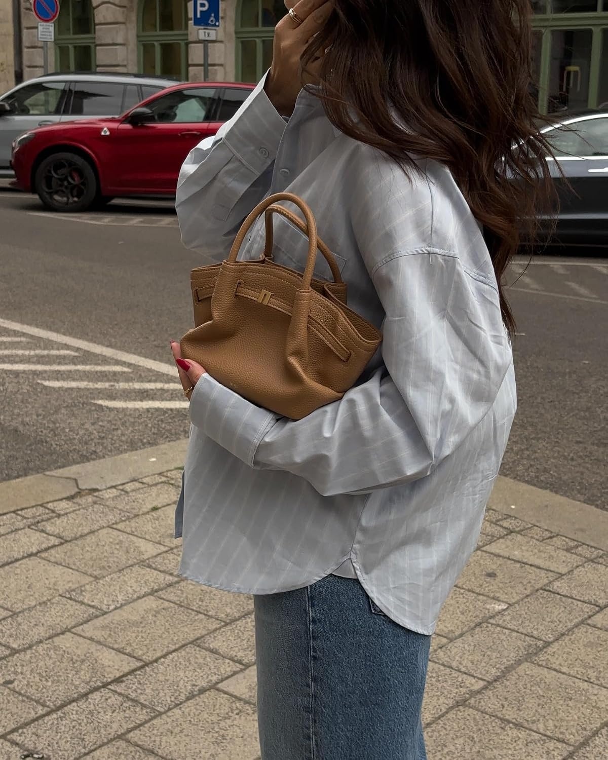 image:imageJW PEI Womens Hana Mini Tote BagLatte Color