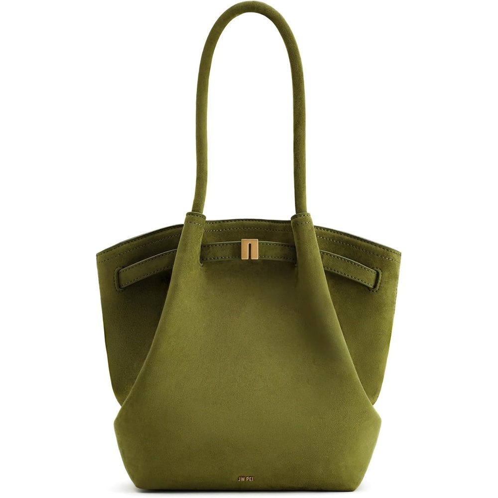 image:imageJW PEI Womens Hana Column Tote BagOlive Green