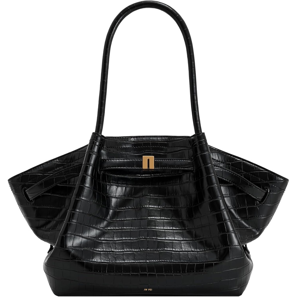 image:imageJW PEI Womens Hana Medium Tote BagBlack Croc