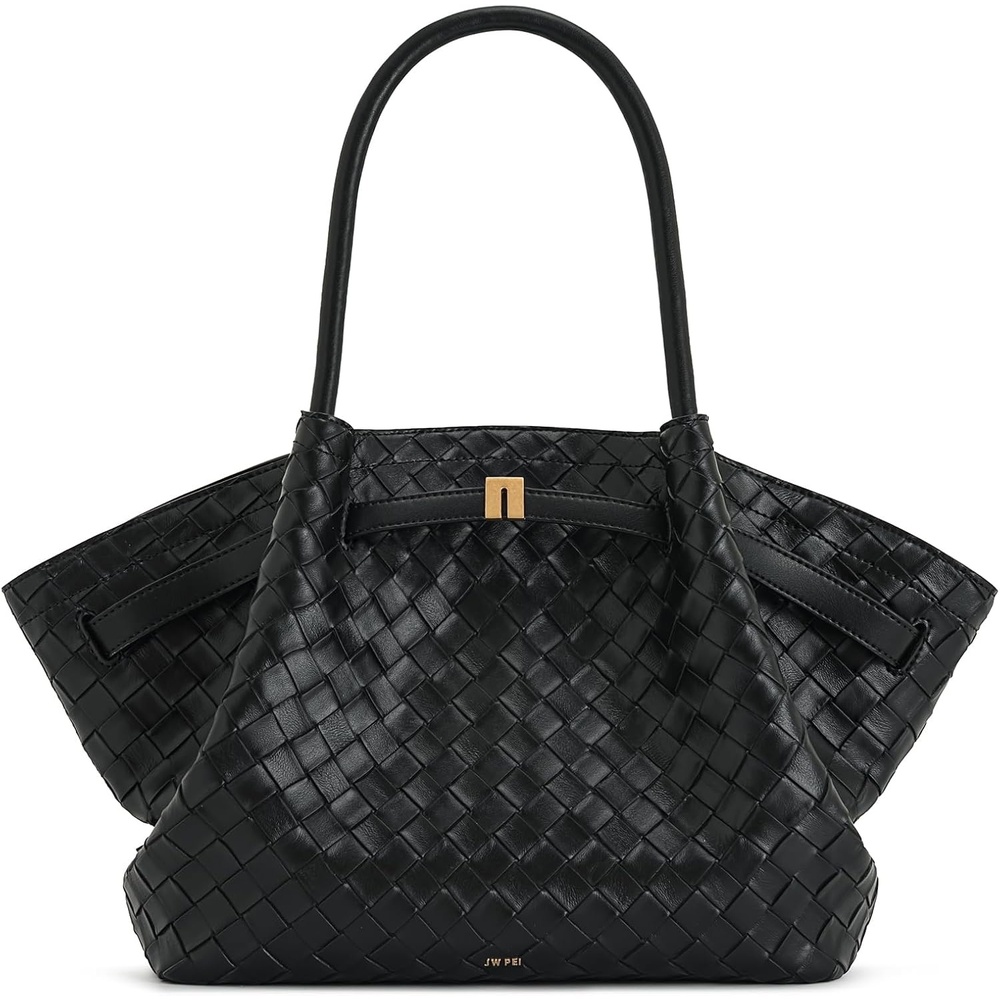 image:imageJW PEI Womens Hana Medium Tote BagBraided Black
