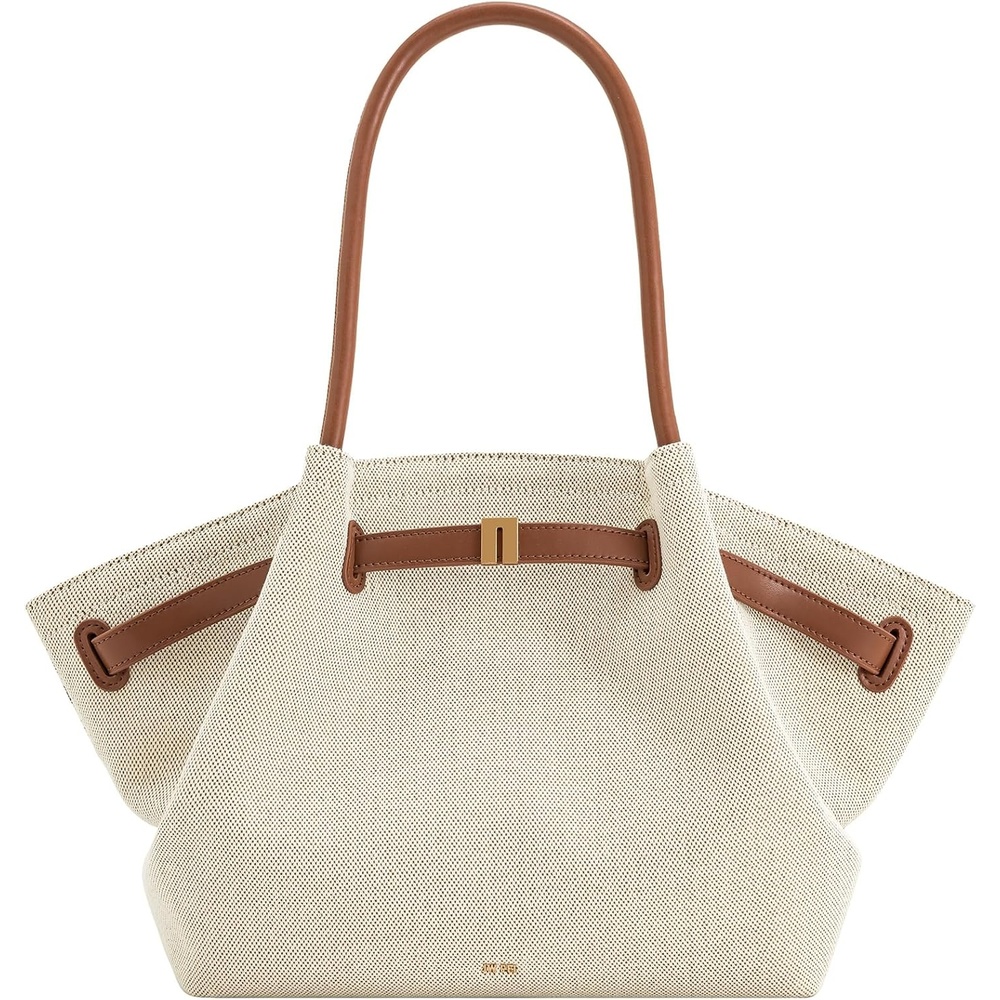 image:imageJW PEI Womens Hana Medium Tote BagBrown Canvas