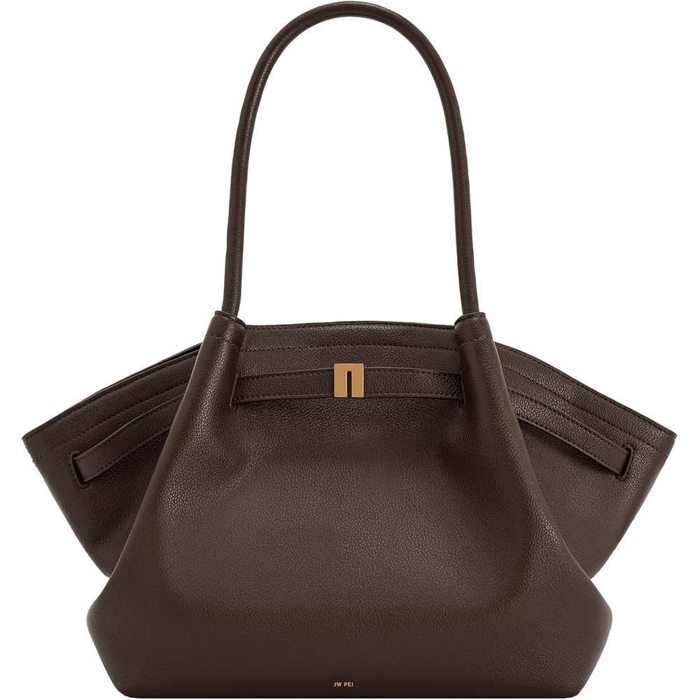 image:imageJW PEI Womens Hana Medium Tote BagDark Brown