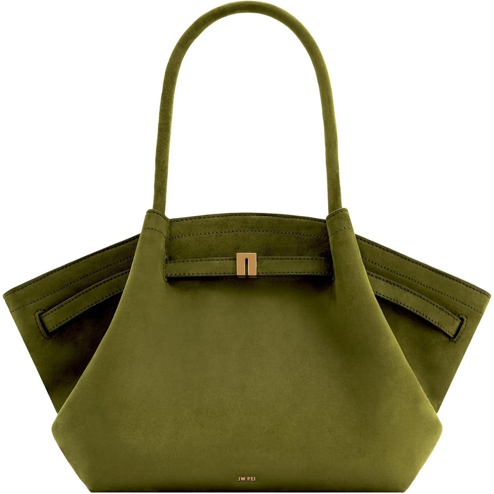 image:imageJW PEI Womens Hana Medium Tote BagDark Olive