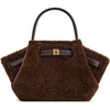 Dark Brown Faux Fur