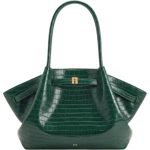 JW PEI Women’s Hana Large Tote Bag(Green Croc)