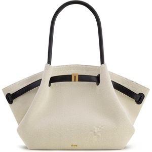 JW PEI Women’s Hana Medium Tote Bag(Black Canvas)